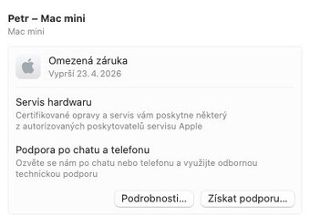Apple Mac mini M4, 16/256, téměř nový, záruka - 7