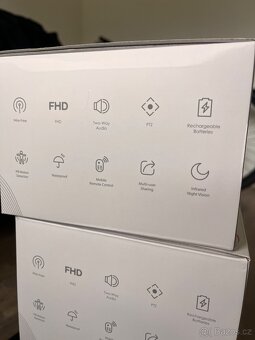 4x Bezdratova venkovni kamera, 3x SD karta 128GB - 7