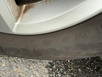Alu kola 5x112 R16 VW pneu Continental - 7