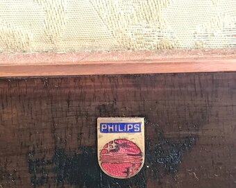 radio Philips 471A-14 r.1938-1939+10ks elektronek - 7