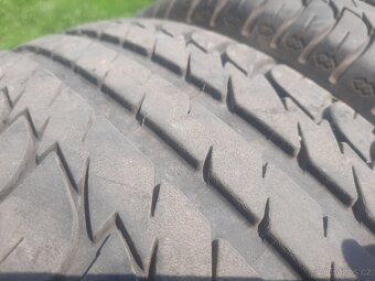 Letní kola 195/65 r15 ráfky plech 5x112 golf - 7