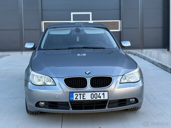 BMW E60 525i 141kw M54 Manuál✅Černá kůže - 7