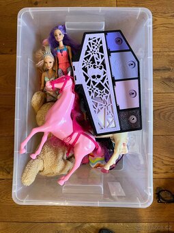 Velká sada panenek Barbie, Monster High, Rainbow High, Na Na - 7