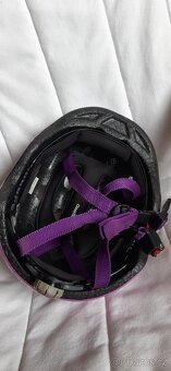 Detska prilba na kolo Cratoni vel.49-53cm s blikackou - 7