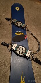 Snowboard Mistral s vázáním pro lyžáky - 7