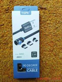 USB kabel magnetický lomený. - 7