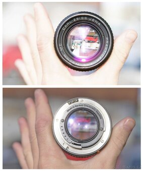 Carl Zeiss Prakticar 50/1.4 MC №18.898, bajonet Praktica B - 7