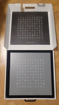 Nástěnné hodiny QLOCKTWO Earth 45 - 7