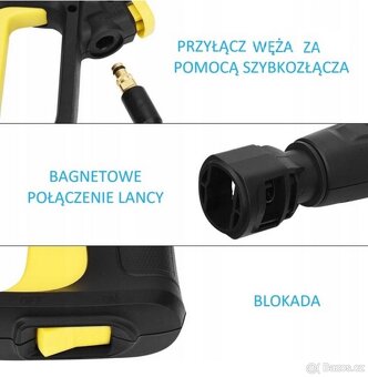 TLAKOVÁ PISTOLE PRO MYČKY ŘADY KARCHER K2-K7 - 7
