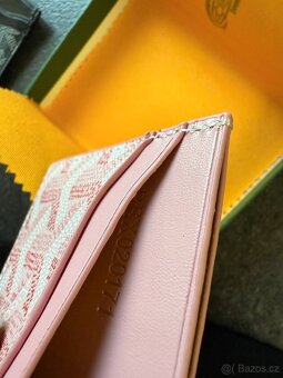 Goyard cardholder růžový - 7