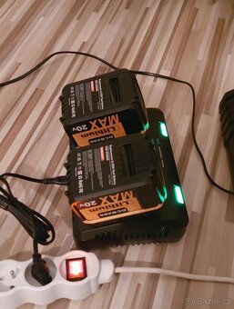 Aku pro nářadí DeWALT 20V/ 9.0mAh+Dual nabíječka, nové. - 7