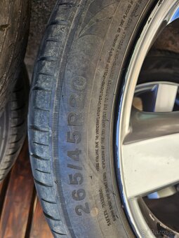 Alu kola (sada)5x114.3 R20 265/45 - 7