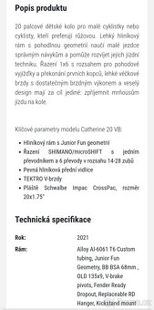 Odlehčené dětské kolo Rock Machine Catherine - 7