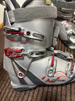 Lyže Rossignol 154 + Hůlky 115 + Lyžáky Nordica 27,5 - 7