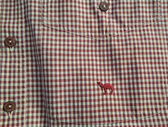 Pánská kostičkovaná košile/L-XL/2x65cm - 7