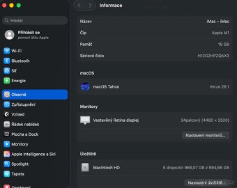 Apple iMac 24" (2021) / 8GPU /SSD 1TB/16GB/ - 7