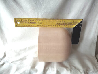 Dřevěná modistická forma na klobouky - 7