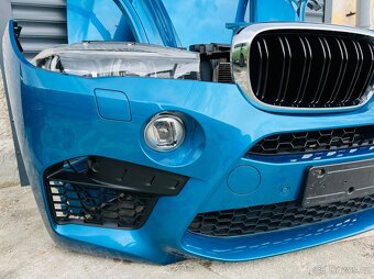 BMW X5M f85 kapota nárazník blatník chladiče světla - 7