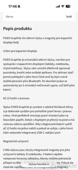Fixed Graphite UNi - univerzální dotykové pero - 7
