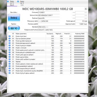 22kusů HDD do PC a Notebooku bez vadných sektorů. - 7