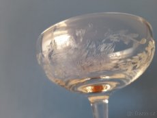 Sklenice na víno, šampus, koňak, likér. - 7