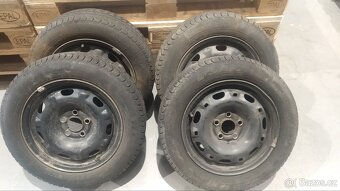 185/60 R14 pneu, plechové disky 6Jx14 ET43 - 7