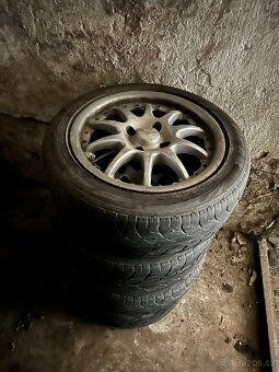 2x ALU 5x100 a 4x108 a pneu R19 - 7