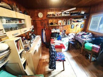 Zahrada s chatkou, posezením, skleníkem, 290.000 Kč. - 7