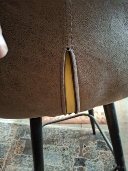 Dvě barové židle - 7