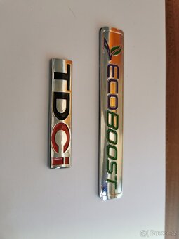 FORD ZNAK TDCI A ECOBOOST NÁPIS - 7