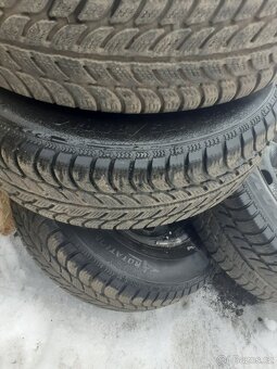 Vw,Škoda 5x100 zimní sada - 7