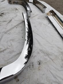 Škoda 100 110 nachromovane narazniky s vyrezom - 7