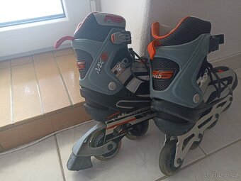 Inline kolečkové brusle unisex vel. 41 - 7