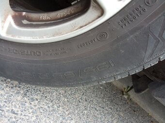 ALU kola RC, pneu Nokian vzorek cca 4mm - 7