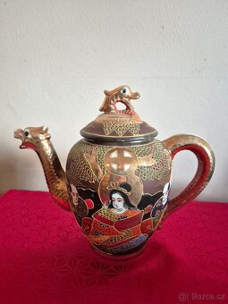 Japonský čajový dračí servis - Satsuma - 7
