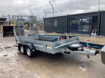 Unikol PB2 KPLP 2700 kg - Príves na prepravu strojov - 7