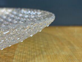 Rony Plesl skleněný talíř Bomma Bubbles velký 34cm 100% stav - 7