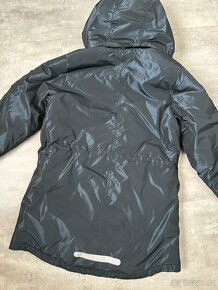 Černá zimní parka Lindex vel.140 - 7