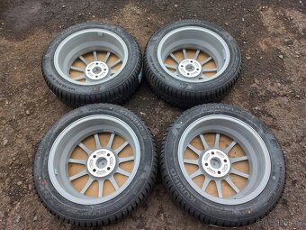 Prodám NOVOU sadu ALU kol MSW 185/55R15 zimní - 7