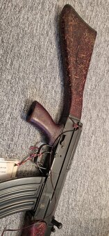 Znehodnocený samopal vz.58P, ráže 7,62x39mm s bajonetem - 7