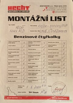 Čtyřkolka HECHT - 7