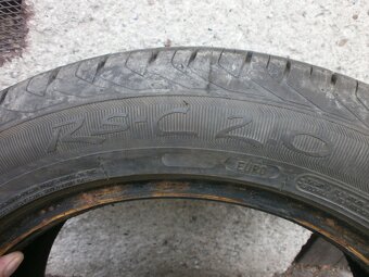 4x letní gumy STARFIRE 195/55 R15 vzorek 2x 9MM 2x8,1MM - 7