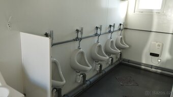 Sanitární / WC kontejner / 5xPisoár / 2xWC / Hezký stav - 7