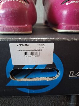 Dívčí lyžáky vel. 37/38 značky Lange. - 7