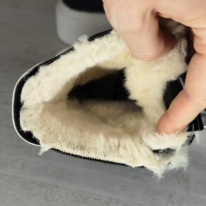 Kožené dámské zimní boty Calvin Klein, vel. 38 - 7