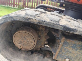 Minibagr Kubota KX016-4, rok 2018, 1600mth, roztah. pásy - 7