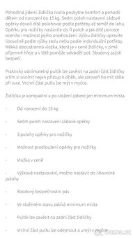 Jídelní židlička Zopa Ivolia - 7