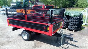 Přívěs za malotraktor s RZ a TP - 7