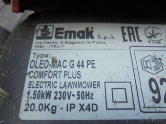 funkční elektromotor k sekačce OleoMac - 7