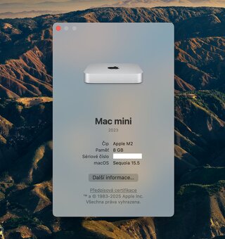 Apple Mac mini M2, 8GB/256GB, záruka - 7
